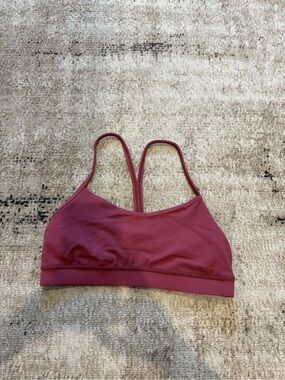 Lululemon Burgundy Sports Bra
